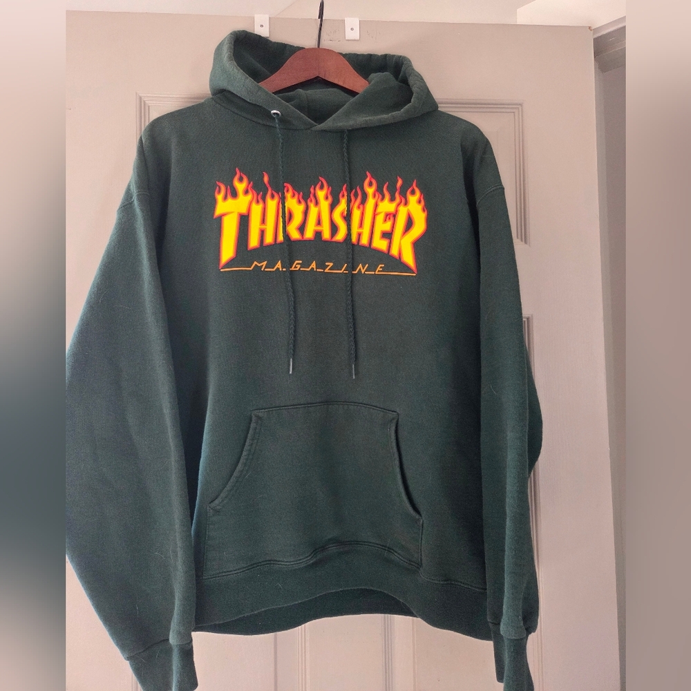 Thrasher Hoodie Sz. M